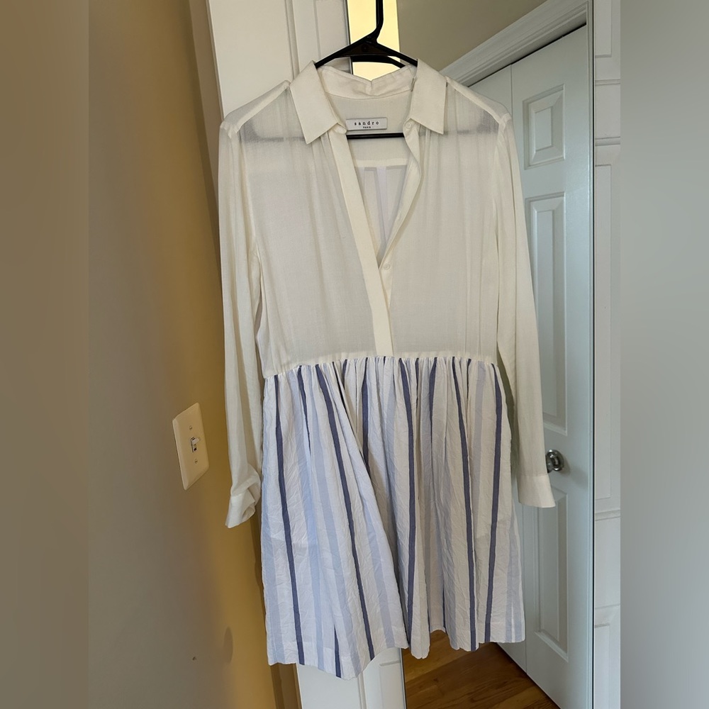 Sandro Paris Blouse Dress